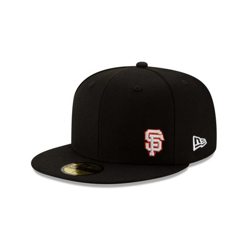 MLB San Francisco Giants Flawless 59Fifty Fitted (ZNM6120) - Black New Era Caps